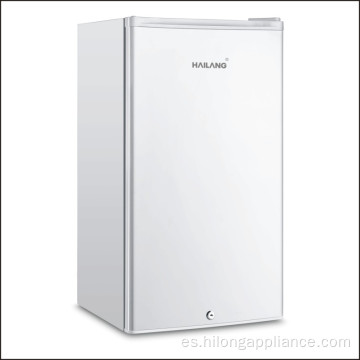 Mini refrigerador de bajo consumo de enfriamiento directo de 90L